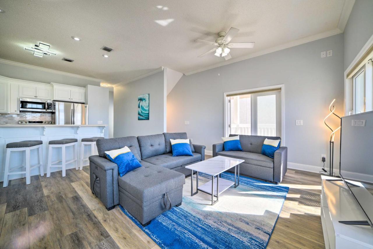 Sunny Pcb Home With Balcony Steps To The Beach! Panama City Beach Exteriér fotografie
