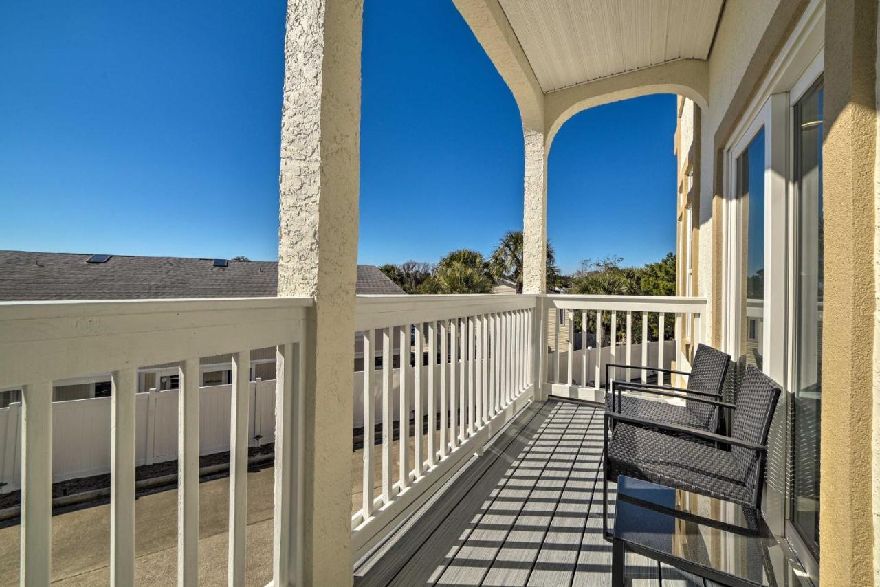 Sunny Pcb Home With Balcony Steps To The Beach! Panama City Beach Exteriér fotografie