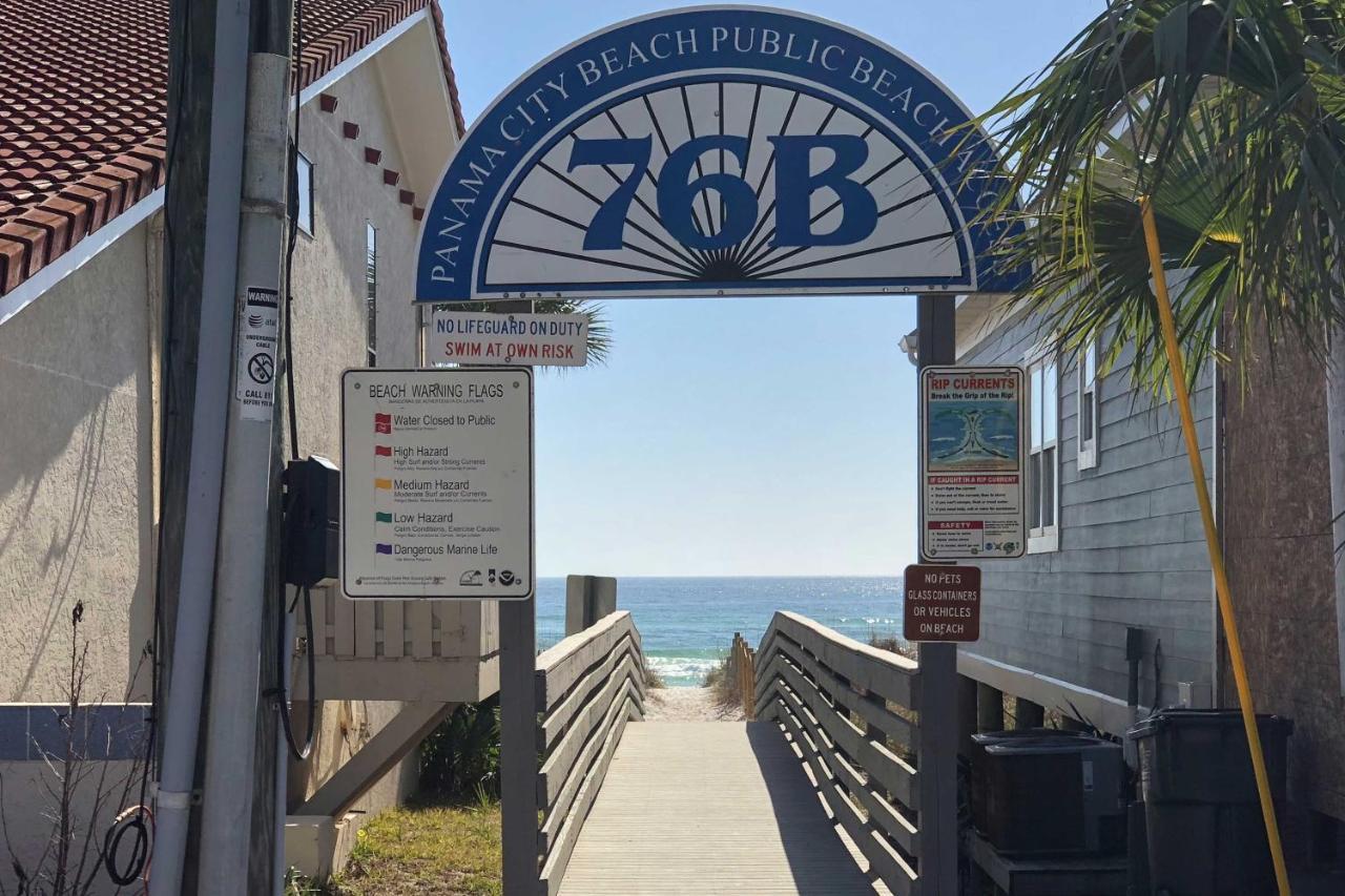 Sunny Pcb Home With Balcony Steps To The Beach! Panama City Beach Exteriér fotografie