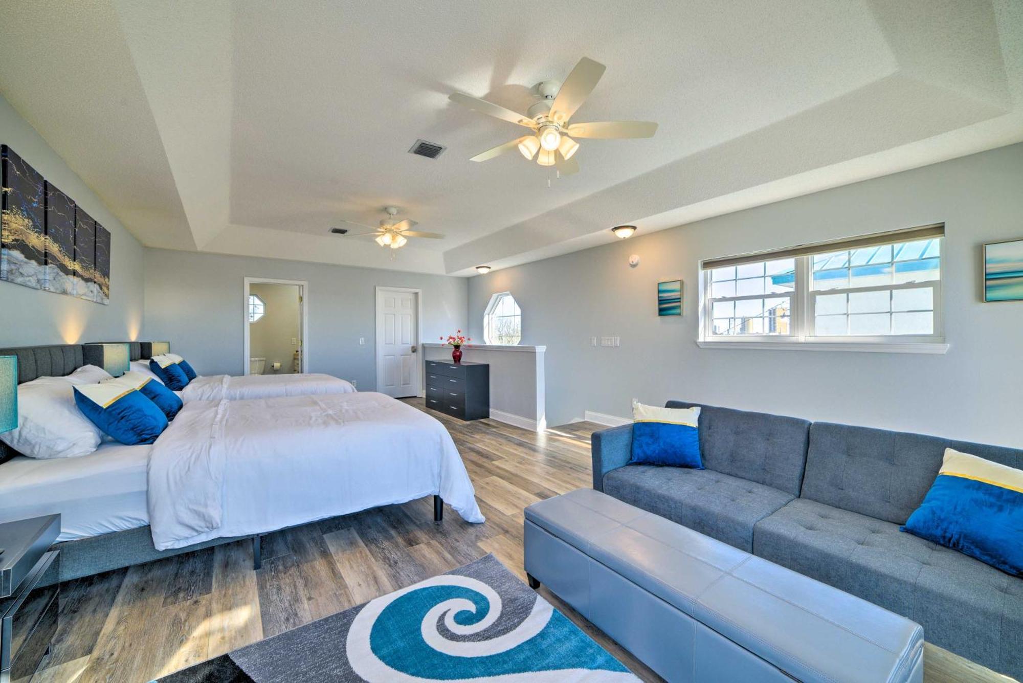 Sunny Pcb Home With Balcony Steps To The Beach! Panama City Beach Exteriér fotografie