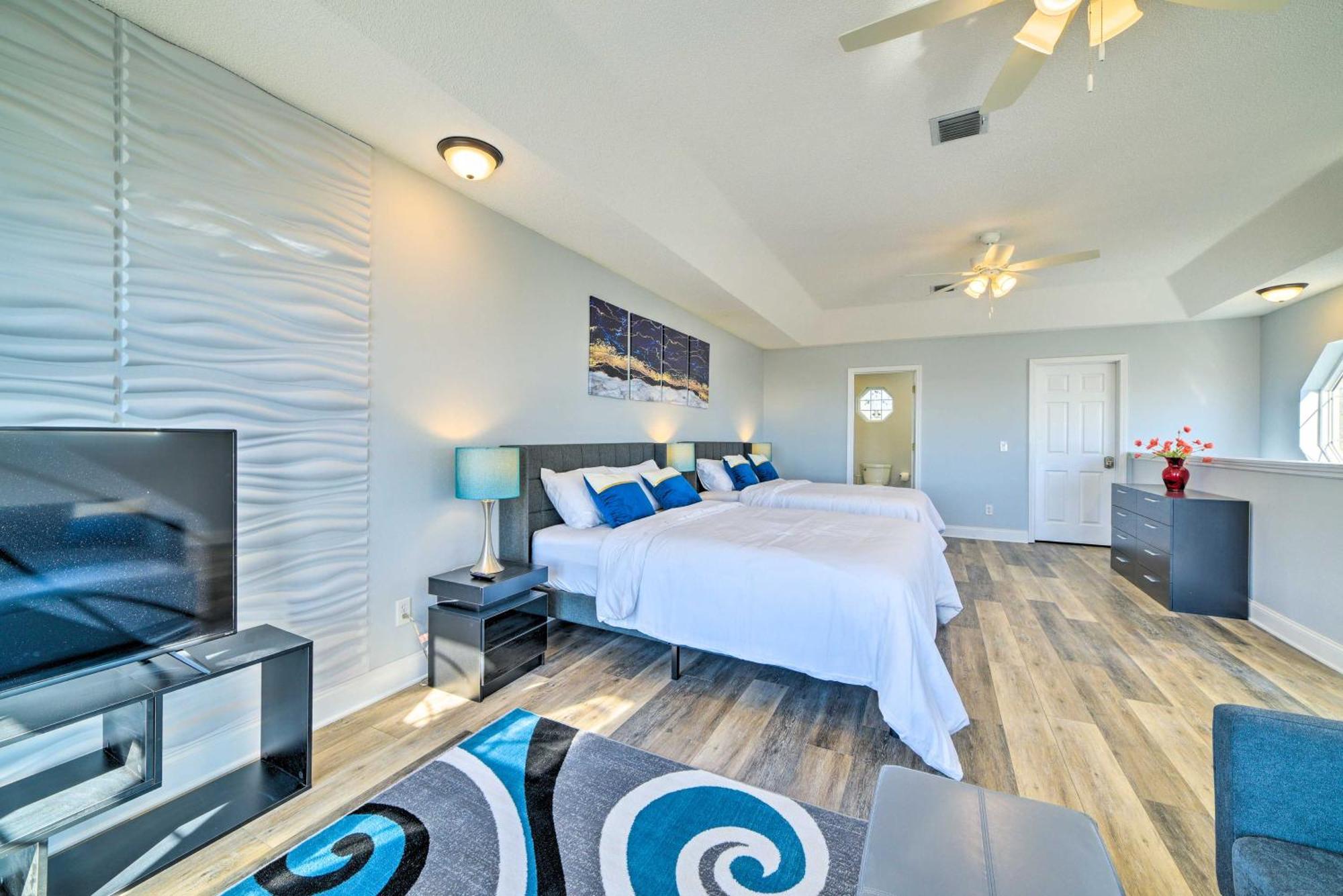 Sunny Pcb Home With Balcony Steps To The Beach! Panama City Beach Exteriér fotografie